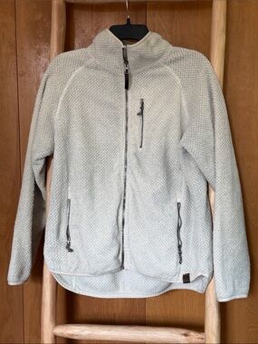 Women’s Cream Teddy Jacket - Zip Front Cozy Coat